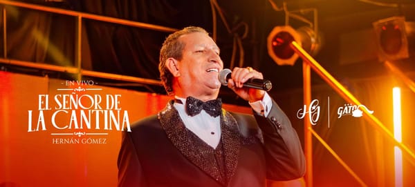 Hernán Gómez anuncia su nuevo álbum en vivo “El Señor de la Cantina”