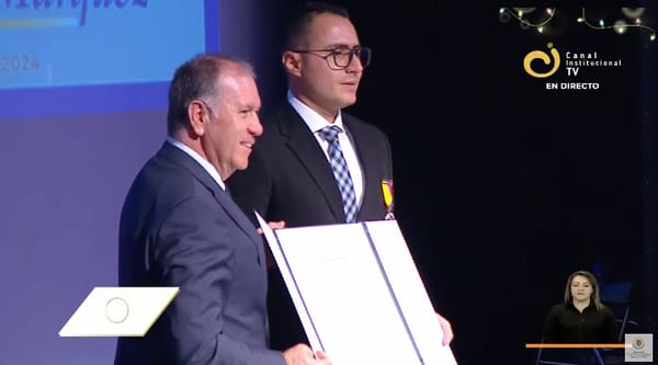 Un Bumangués recibió la condecoración «José Ignacio de Márquez al Mérito Judicial»