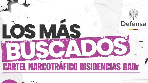 Gobierno lanza millonario paquete de recompensas por Ivan Mordisco y cabecillas del Clan del Golfo