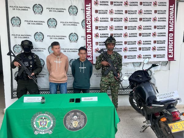Capturados supuestos integrantes de las disidencias de las Farc
