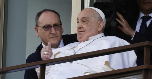 El agradecimiento del Papa Francisco a su enfermero