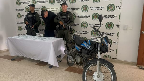 Cae otro 'caco' con estupefacientes en Floridablanca