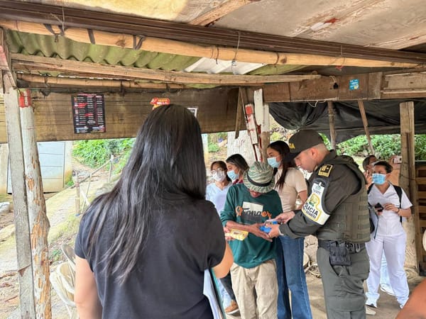 Brigada de salud para habitantes de calle en Bucaramanga