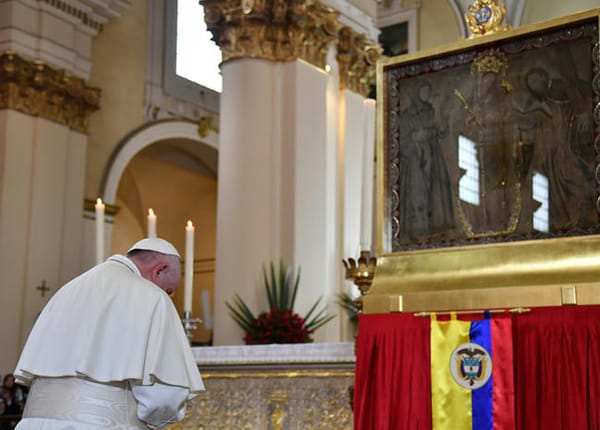 El día que la Virgen de Chiquinquirá llegó al corazón del Papa Francisco