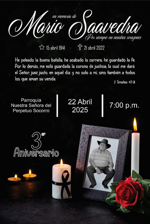 Recordando a Mario Saavedra