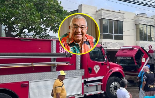 Incendio sorprendió a Alci Acosta en su hogar mientras dormía