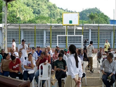 El Conchal fue escenario del diálogo por una minería participativa
