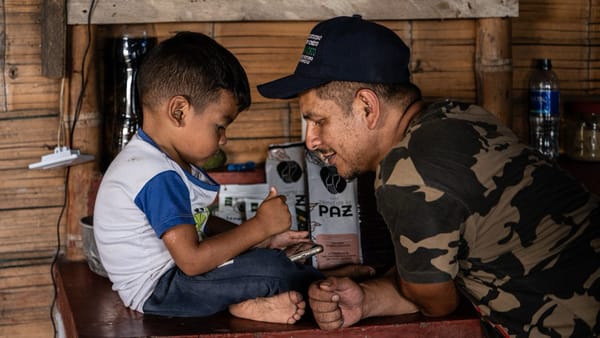 500 familias firmantes del Acuerdo de Paz celebran el Día de la Niñez