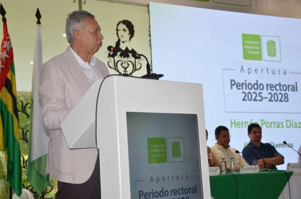 Rector UIS, Hernán Porras Díaz, reafirma el liderazgo regional de la UIS desde el Socorro