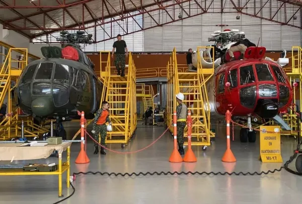 Ejército Nacional reactivará seis helicópteros MI-17 próximamente
