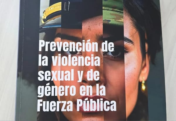 Con una cartilla, intentan disminuir la violencia sexual y de género en la Fuerza Pública