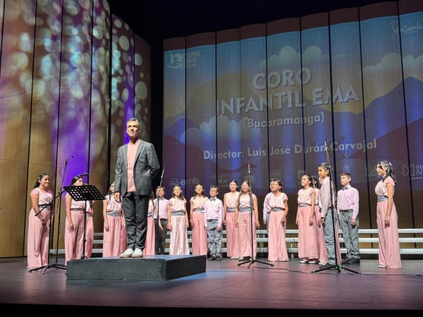 El Coro Infantil de la EMA deslumbró a Bucaramanga en el Décimo Festival Coral “La Cuerda”