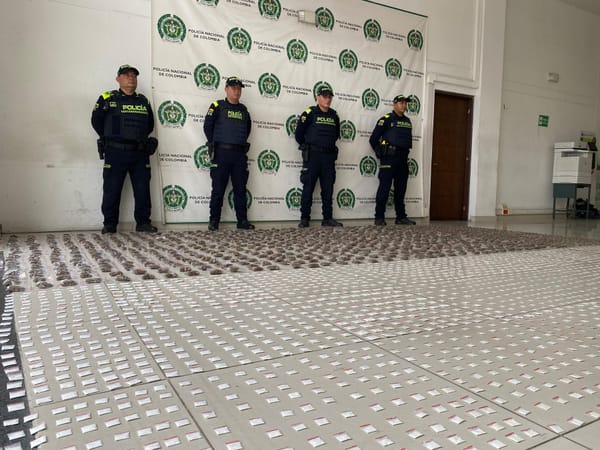 Botaron la ‘yerba’ ante presencia policial