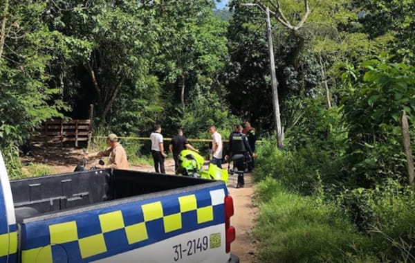 Asesinaron a un hombre en Piedecuesta y le dejaron un panfleto amenazante