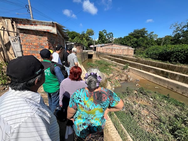 Plantean soluciones a las inundaciones del sector Pozo Siete en el Puerto Petrolero