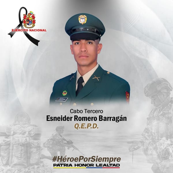 Soldado del ejército muere tras activación de explosivo en la vía entre Río de Oro y Aguachica