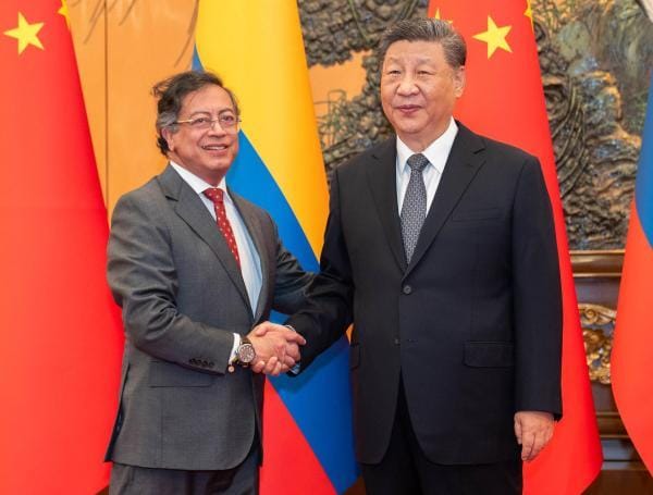 Estados Unidos lamenta el acuerdo China y Colombia