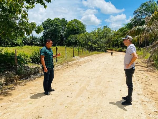 Sabana de Torres avanza en el mejoramiento de vías rurales