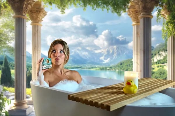 ¿Te bañarías con Sydney? Ahora es posible con su más reciente producto