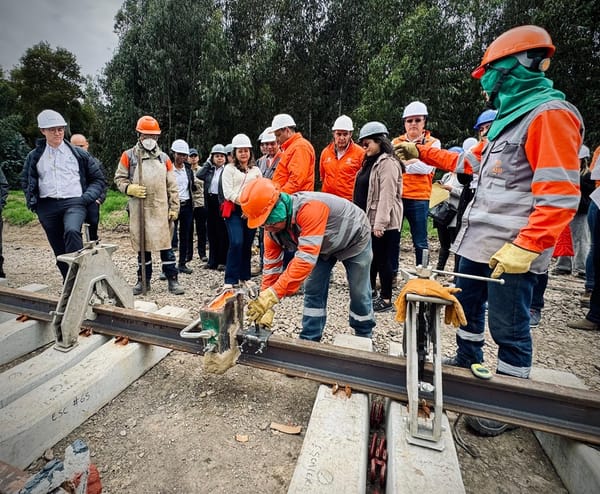 Arrancó la modernización de corredores férreos en Colombia