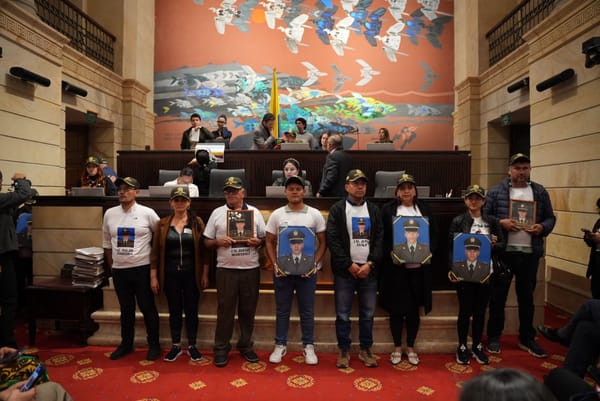 Ascenso póstumo a cadetes de la policía asesinados en la General Santander