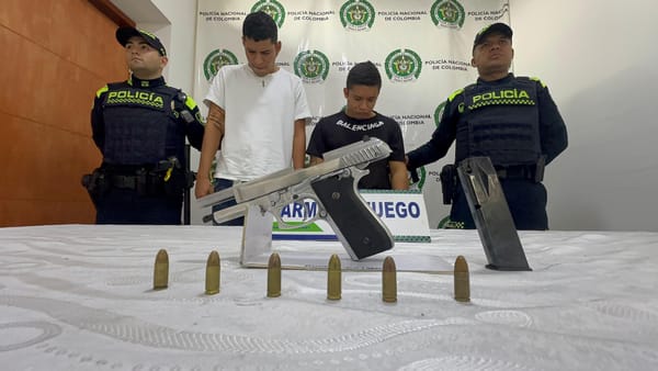Capturados dos peligrosos delincuentes en Bucaramanga