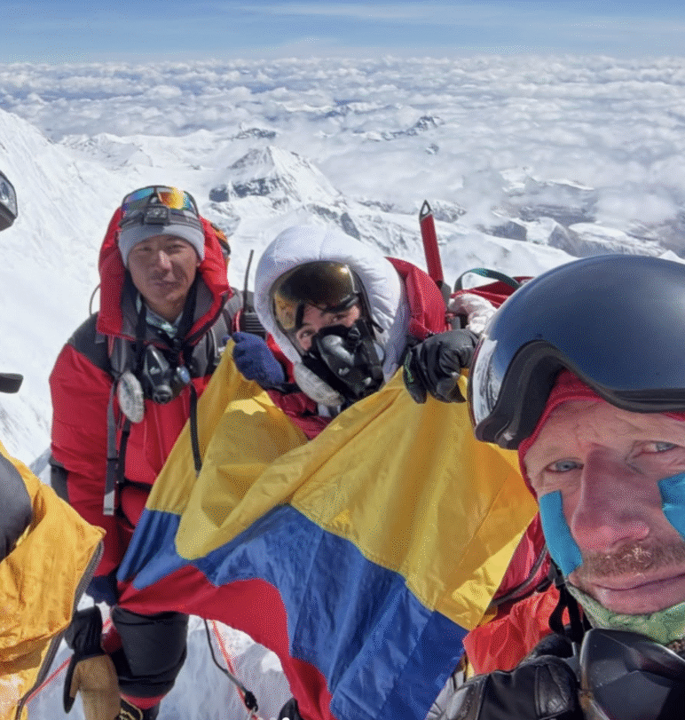 Colombiana conquistó el Everest y rompió récords en el alpinismo mundial