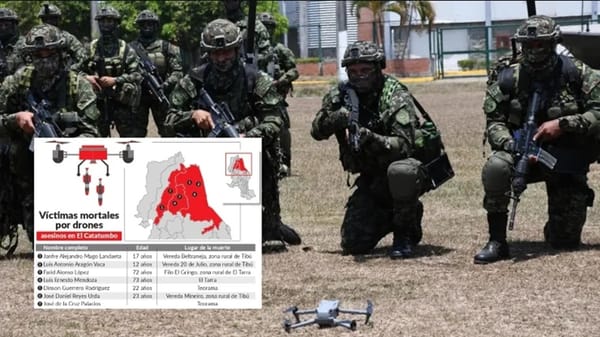 Guerra contra drones asesinos en el Catatumbo