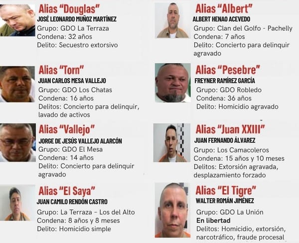 "Petro defiende a cabecillas en tarima como 'personas en rehabilitación': estos son los jefes criminales que lo acompañaron"