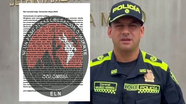 Policía alerta sobre panfleto falso que circula en redes y genera temor injustificado en Barrancabermeja
