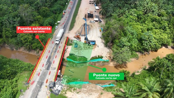 Puente La Vizcaína no ha sido intervenido por bloqueos en Barrancabermeja