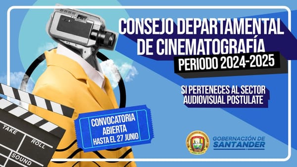 Convocatoria para el Consejo Departamental de Cinematografía y Medios Audiovisuales