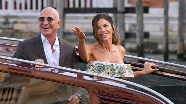 Jeff Bezos y Lauren Sánchez celebraron boda de lujo en Venecia