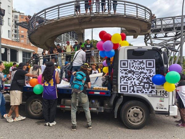Marcha de coqueros en BUCARAMANGA