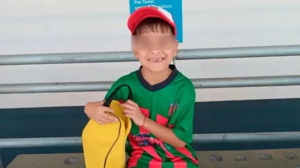 Thiago Correa, de 7 años, lucha por su vida tras recibir un disparo en la cabeza