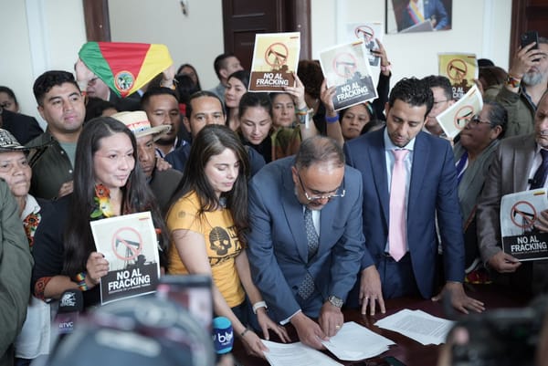 Revive proyecto para prohibir el fracking desde el Congreso