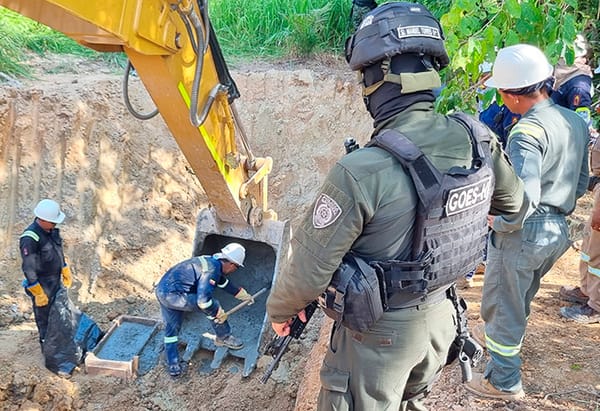 Desmantelan 28 válvulas ilegales utilizadas para el hurto de hidrocarburos en Santander