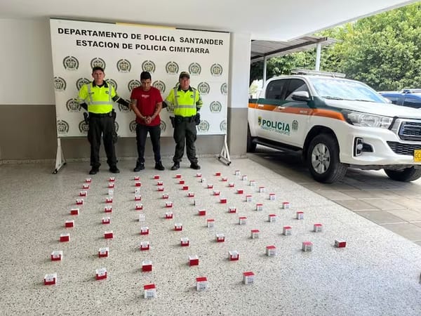 Capturado ciudadano con gran cantidad de explosivos