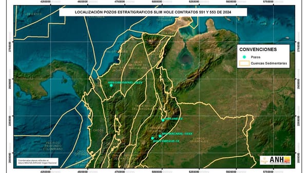 Agencia Nacional de Hidrocarburos revela hallazgo de hidrógeno natural libre en el subsuelo en las cuencas de la Cordillera Oriental y Sinú