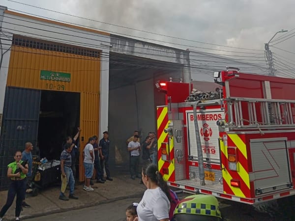 Incendio en Girardot