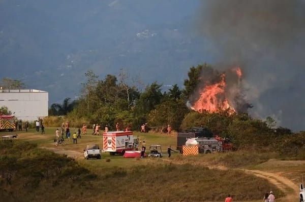 Incendios forestales activan protocolos de emergencia en Santander
