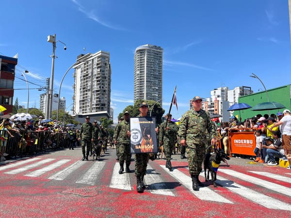 El alma de un héroe desfiló este 20 de julio en Bucaramanga