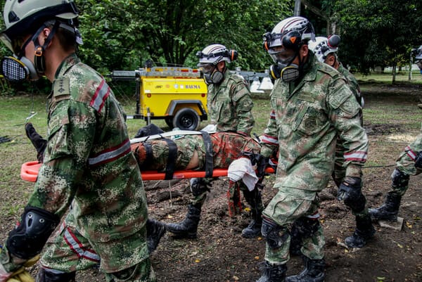 Ataque con drones deja a dos militares heridos