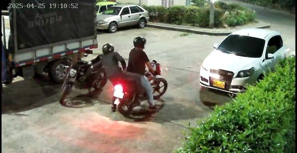 Video- Así operaba "Jhon Edward" sus robos de motocicletas