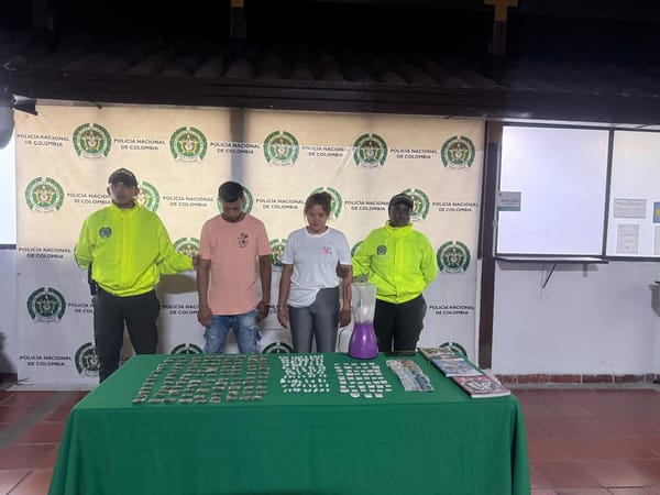 Capturados "La mona" y "Churco" por microtráfico