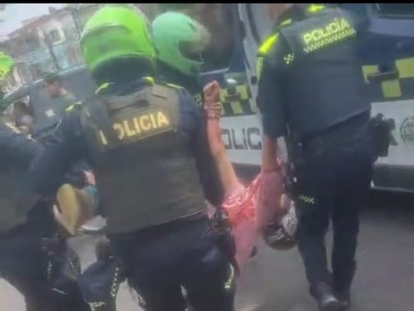 Video- Dispararon a presunto "pelotero" en Bucaramanga