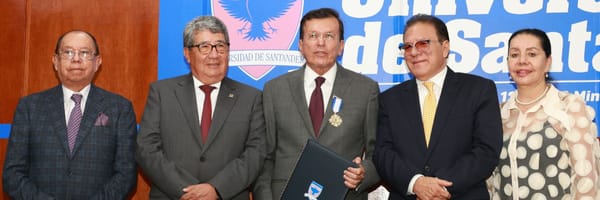 Rafael Marín Valencia, homenajeado en la Cátedra Institucional Rafael Serrano Sarmiento de la UDES