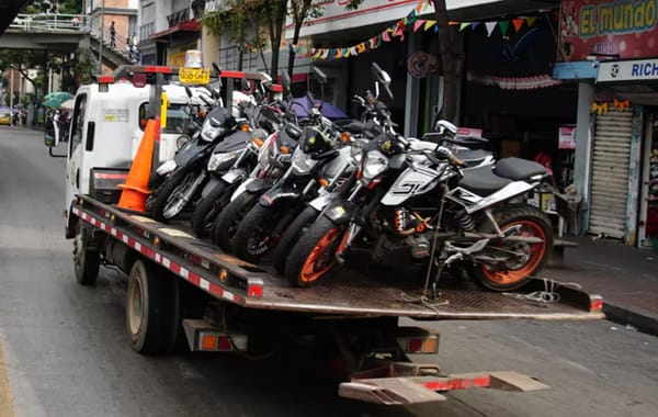 Tránsito municipal realizó redada contra ‘motopiratas’