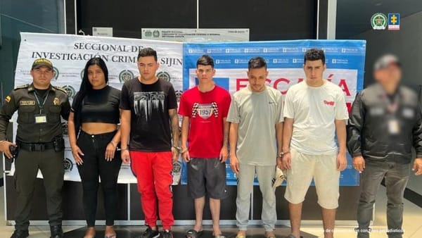 Judicializados cinco presuntos sicarios de ‘La Familia P’ en Cúcuta
