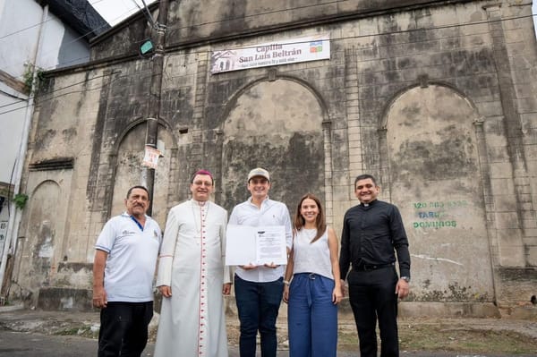 Capilla San Luis Beltrán será restaurada como patrimonio histórico y espiritual de Barrancabermeja